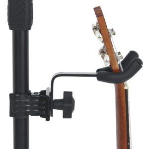 Gator Frameworks Ukulele/Mandolin Hanger Attachment for Microphone Stands (GFW-MICUKE-HNGR)