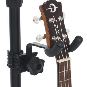 Gator Frameworks Ukulele/Mandolin Hanger Attachment for Microphone Stands (GFW-MICUKE-HNGR)