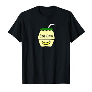 Cute Banana Milk Shirt Korean Kpop Chic Style T-Shirt