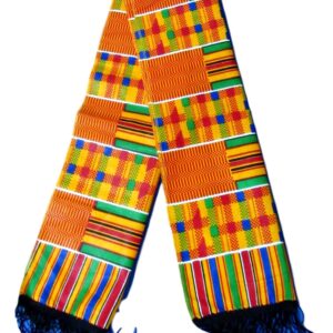 ShopHaven African Kente Scarf, Kente Stole, Kente Cloth, African Scarf, African Print, Black Graduation, Black History, Kwanzaa, Afrocentric, Africa,