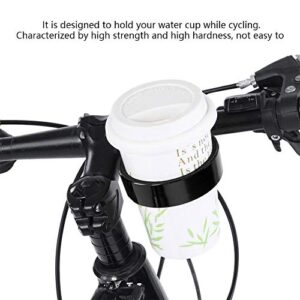 Bottle Cages, Aluminum Alloy Drink Bottle Mount Carrier Bike Cup Bottle Holder for Road Bike Mountain Bike(Black)