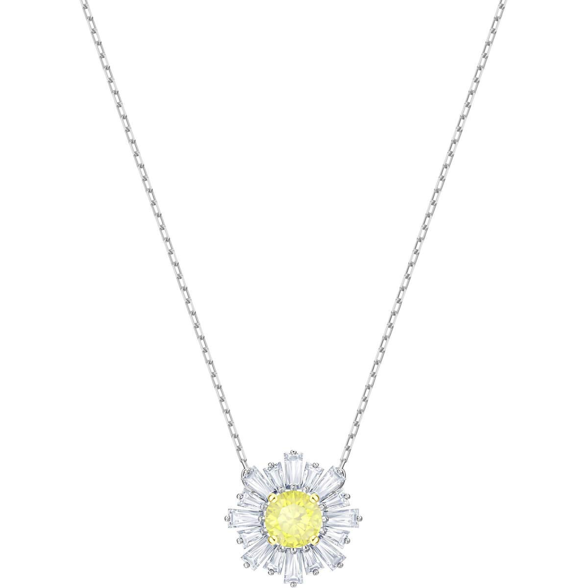 SWAROVSKI Rhodium-Plated Sunshine Pendant