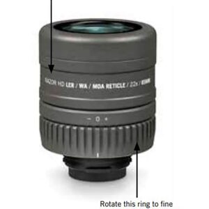 Vortex Optics Razor HD Ranging Reticle Eyepiece 22x - MOA, Black