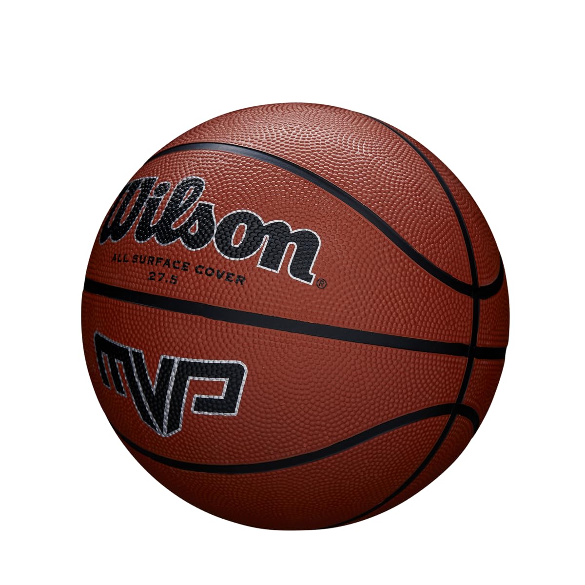 Wilson Unisex' s MVP Basketball, Orange, 7