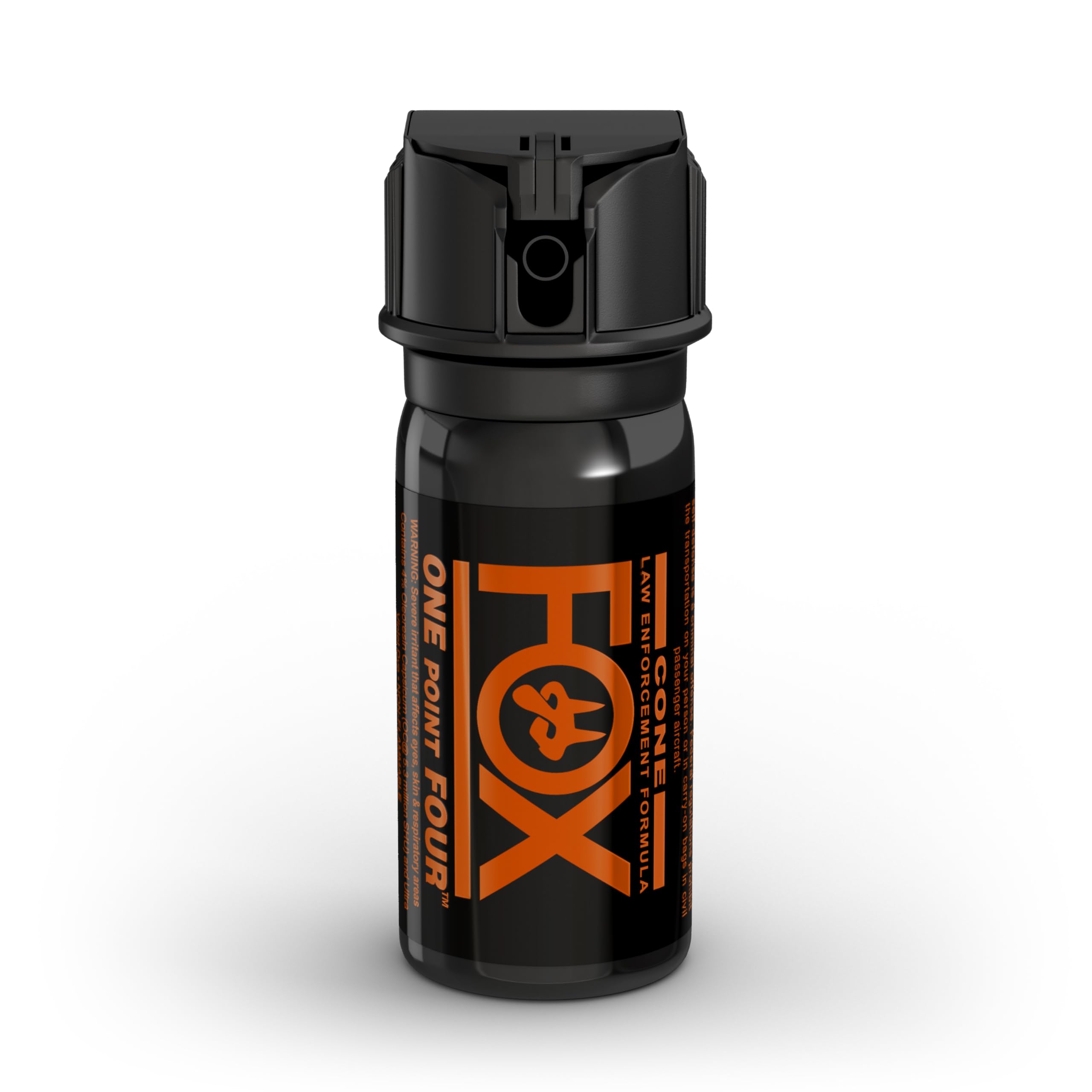 Fox Labs, One Point Four, 4 % OC Pepper Spray- Flip Top Cone (2 oz) 24FTM