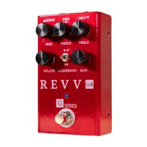 Revv G4 Preamp/Overdrive/Distortion Pedal Red