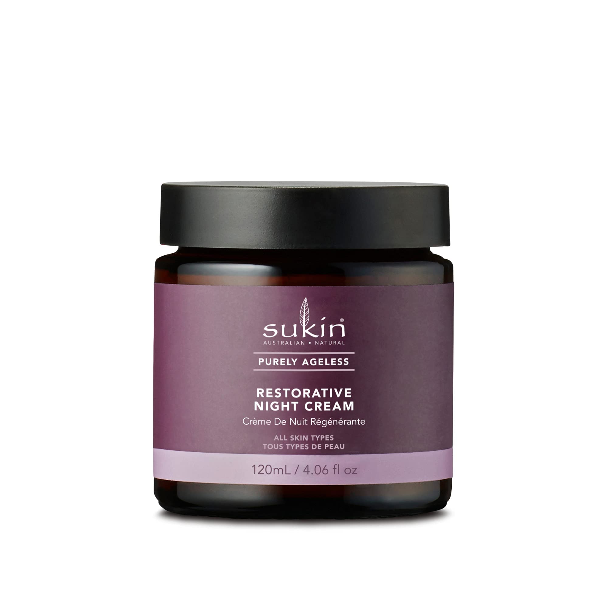 Sukin Purely Ageless ​Restorative Night Cream​, 4.06 fl oz