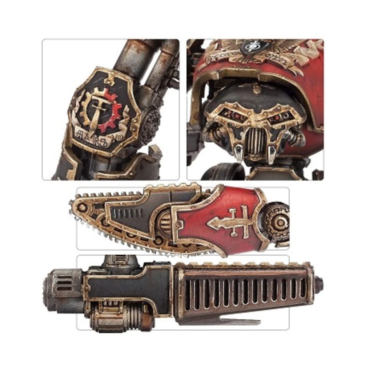 Games Workshop Adeptus Titanicus: Reaver Titan with Melta Cannon and Chainfist