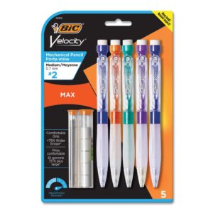 bic mpmx7p51 velocity max pencil, hb2, no. 2, 0.7 mm