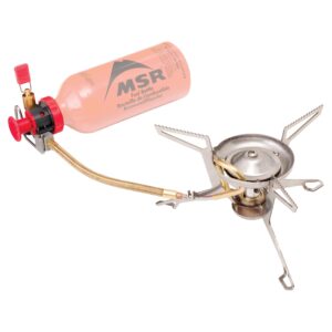 msr whisperlite international compact multi-fuel camping and backpacking stove