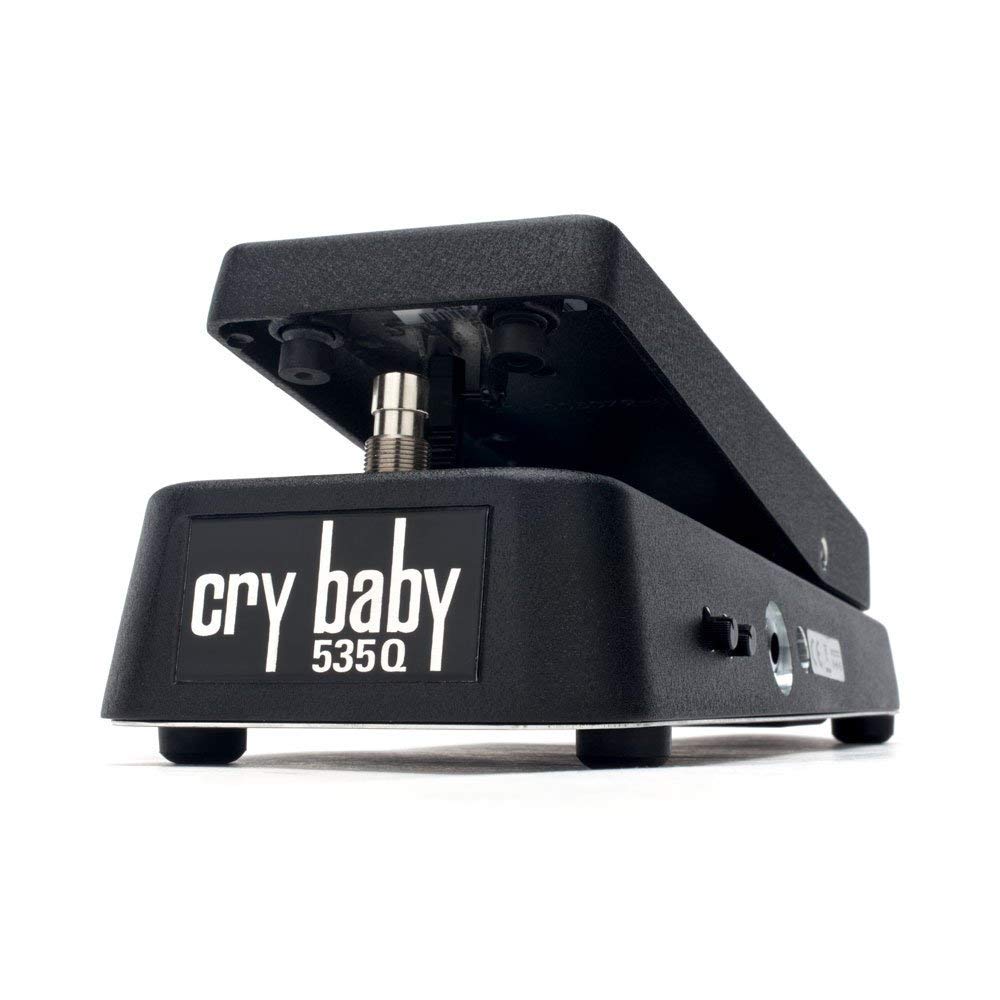 Dunlop 535Q Cry Baby Multi-Wah Pedal Bundle with 2 MXR Patch Cables, Dunlop ECB003 Power Supply, and 6 Assorted Dunlop Picks