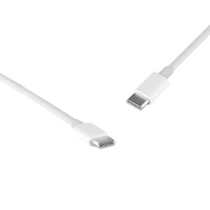 Mi USB Type-C to Type-C Cable, support 5A current and delivering up to 100W. Data transfer with 4.92 ft. For laptops, tablets, smartphones and more