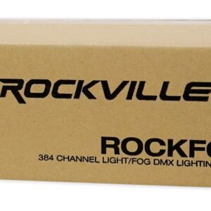 Rockville ROCKFORCE 384 Channel DMX Controller+Rechargeable Receiver+Transmitter