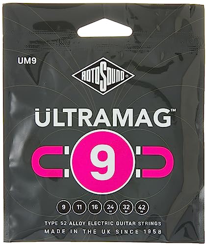 RotoSound Ultra Mag um9 Electric Guitar Strings 9-42