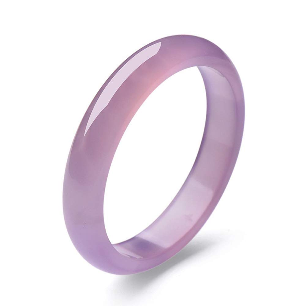 Whiteswallow Jade Jewelry Pink Jade Bracelet Natural Real Jadeite Bangle Gemstone Bracelets for Women