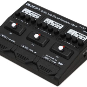 Zoom GCE-3 Guitar Lab Circuit Emulator, Compact USB Audio Interface for Emulation of Zoom Effects Processors Using Guitar Lab Software