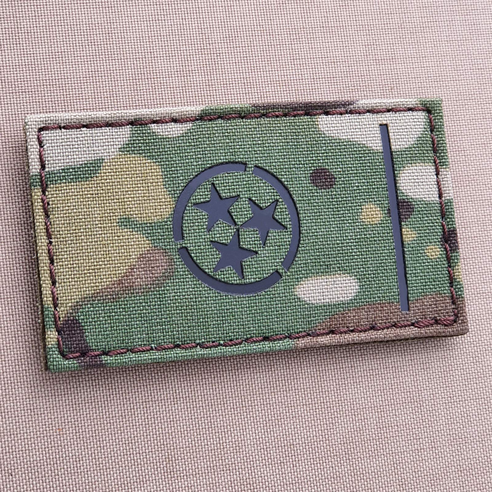 IR mult1cam Tennessee State Flag 2x3.5 Infrared OCP IFF Tactical Morale Touch Fastener Patch