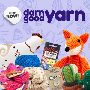 Darn Good Yarn - Crochet kit for Beginners to Intermediate | Cactus DIY Crochet Amigurumi - Crochet Kit Include Pattern, Yarn, Crochet Hook, Stuffing and Knitting Needles