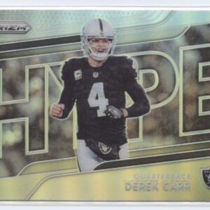 2018 Panini Prizm Hype Prizm #7 Derek Carr Raiders Football Card NM-MT