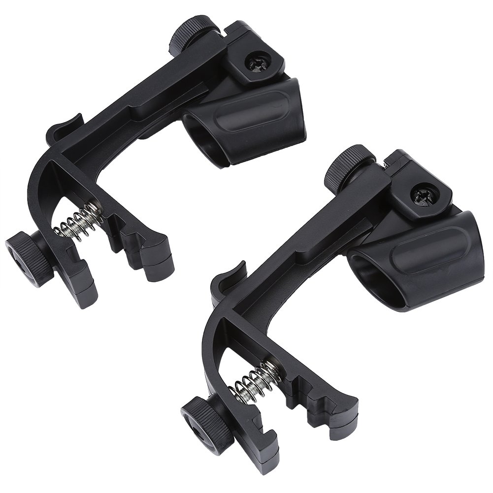 Drum Rim Clamp, 2 Pcs Adjustable Drum Mount Microphone Holder Mic Clip Instrument Accessory