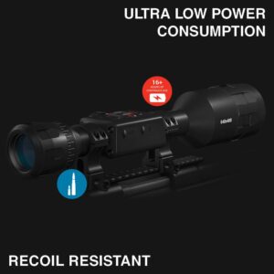 ATN Thor 4 384x288, 1.25-5x Thermal Scope w/Video rec in HD, Smooth Zoom, Bluetooth and Wi-Fi (Streaming, Gallery & Controls)