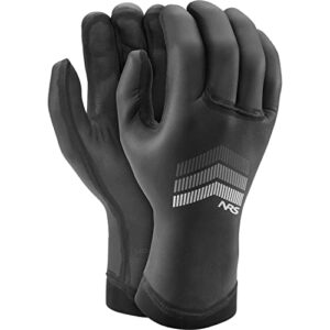 nrs maverick 2mm neoprene gloves-black-xl