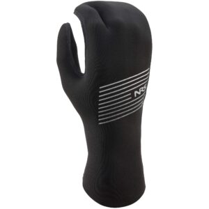 nrs toaster 3.5mm neoprene mitts-black-xs