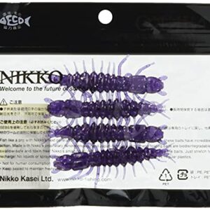 Nikko Zaza Hellgrammite Artificial Fishing Bait, Junebug