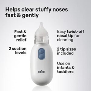 Braun Electric Nasal Aspirator for Newborns, Babies and Toddlers