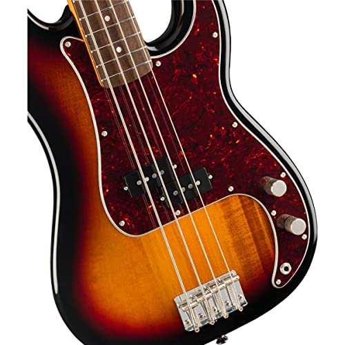 Squier Classic Vibe 60s Precision Bass, 3-Color Sunburst, Laurel Fingerboard