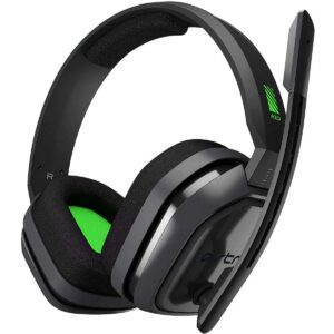 Logitech Astro A10 Wired Gaming Headset w/Boom Microphone & 3.5mm Plug (Renewed)