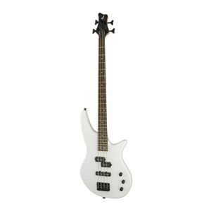 Jackson JS Series Spectra Bass JS2, Snow White, Laurel Fingerboard