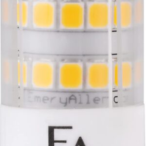 EmeryAllen EA-GY6.35-4.0W-001-279F Dimmable Miniature Bi-Pin Base LED Light Bulb, 12V AC/DC-4Watt (50W Equivalent) 425 Lumens, 2700K, 1 Pcs