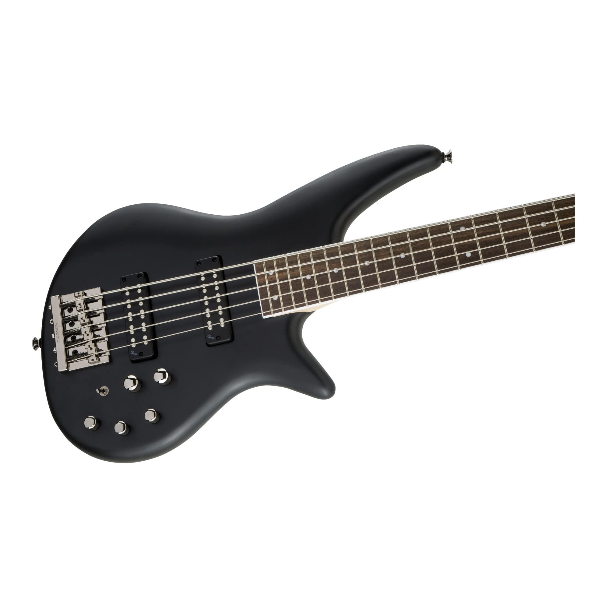 Jackson JS Series 5-String Spectra Bass JS3V, Satin Black, Laurel Fingerboard