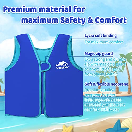 Vine Kids Swim Vest Toddler Learn to Swim Floatation Jackets Training Vest for Boys Girls (1-2 Years)