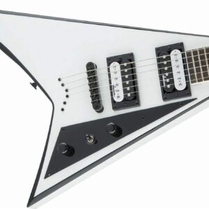 Jackson JS Series Rhoads JS32T - White with Black Bevels