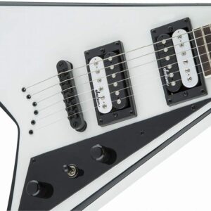 Jackson JS Series Rhoads JS32T - White with Black Bevels