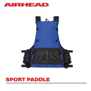 Yukon Charlie's Sport Paddle Life Vest, Sapphire Blue, Large/XL (13007-05-B-SA)