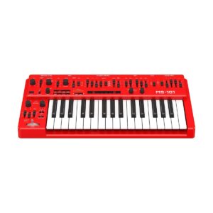 Behringer MS-1-RD Analog Synthesizer with Handgrip - Red