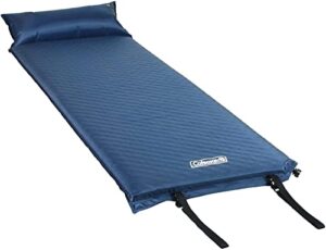 self-inflating camp pad with attached pillow