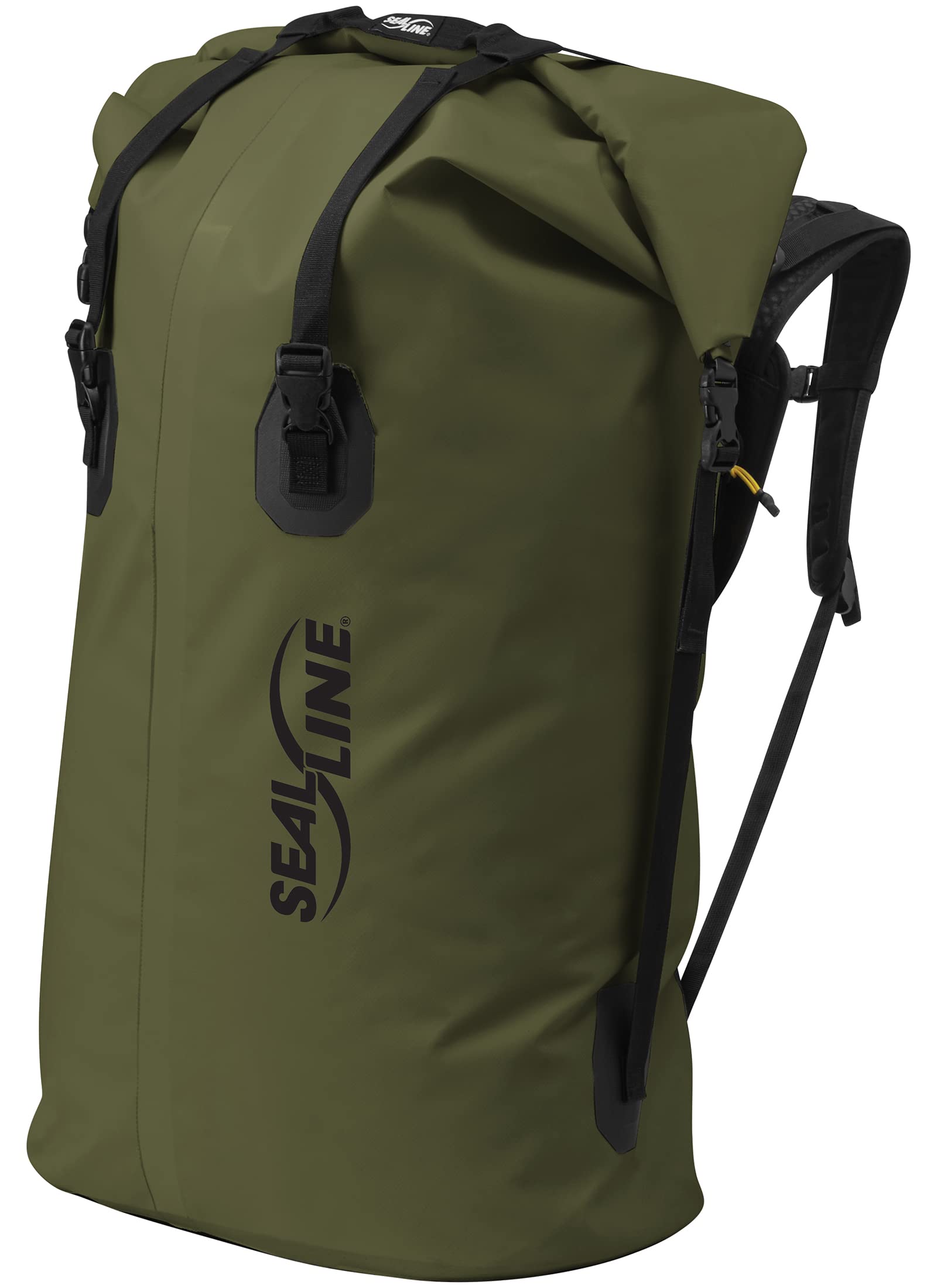 SealLine Boundary Waterproof Dry Pack, Olive, 35-Liter