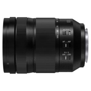 Panasonic LUMIX S 24-105mm F4 Lens, Full-Frame L Mount, Optical Image Stabilizer and Rugged Dust/Splash/Freeze-Resistant S-R24105 (USA), Black