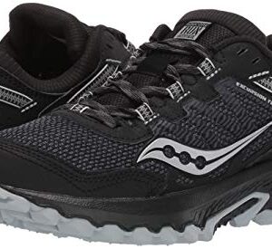 Saucony Men's VERSAFOAM Excursion TR13 Trail Running Shoe, BLACK, 10 M US