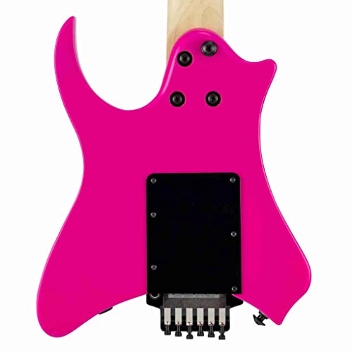 Traveler Guitar Electric Guitar 6 String Vaibrant Standard, Right, Hot Pink, (V88S HPKGMP)