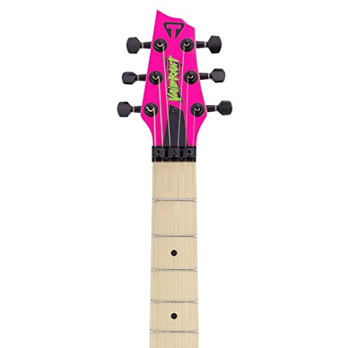 Traveler Guitar Electric Guitar 6 String Vaibrant Standard, Right, Hot Pink, (V88S HPKGMP)