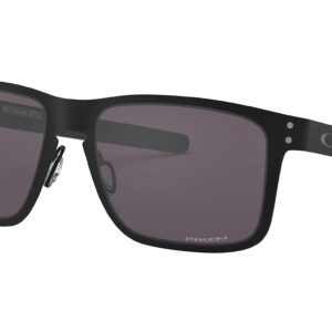 Oakley Holbrook Metal Sunglasses Matte Black with Prizm Grey Lens 55mm