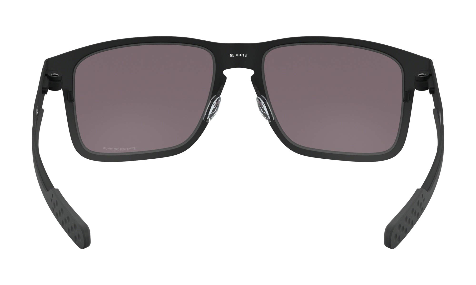 Oakley Holbrook Metal Sunglasses Matte Black with Prizm Grey Lens 55mm