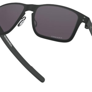 Oakley Holbrook Metal Sunglasses Matte Black with Prizm Grey Lens 55mm