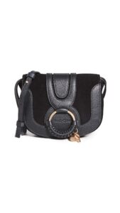 see by chloe women's hana mini crossbody, black, one size