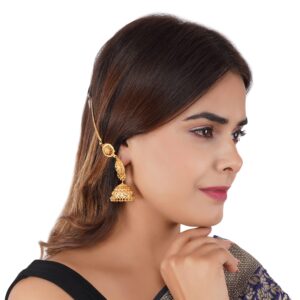 Jwellmart Gold Plated Alloy Jhumka Earrings for Women